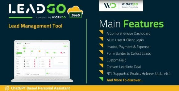 LeadGo SaaS Lead Management Tool Nulled Script