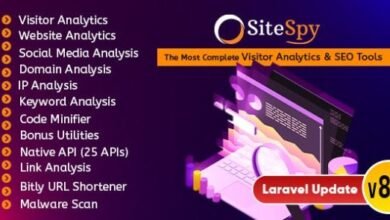 SiteSpy The Most Complete Visitor Analytics and SEO Tools Nulled Script