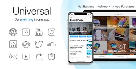 Universal for iOS Full Multi-Purpose App Source