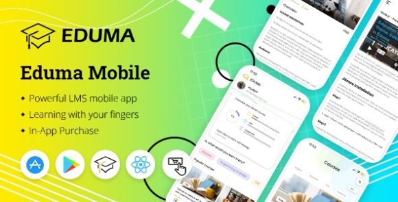 Eduma Mobile React Native LMS Mobile App for iOS and Android Source