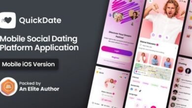 QuickDate iOS Mobile Social Dating Platform Application
