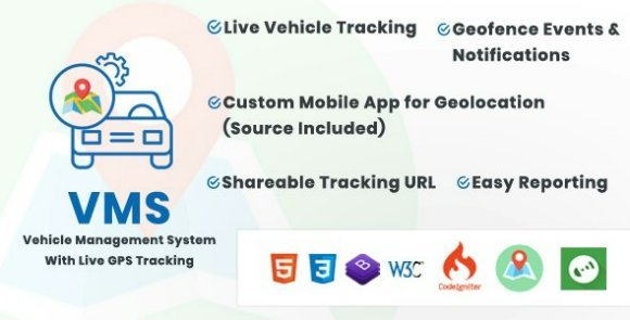 Trackigniter Fleet Management System with Live GPS Tracking Script