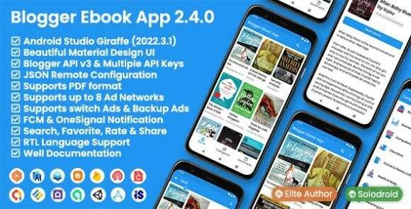 Blogger Ebook App Blogger API Source