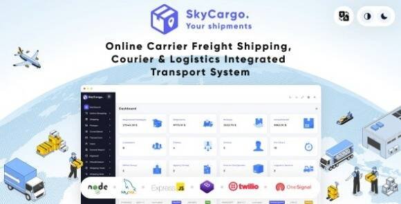 SkyCargo An Integrated Transportation System for Freight Shipping Courier and Logistics