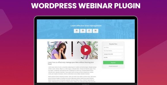 WebinarPress Pro WordPress Webinar Plugin