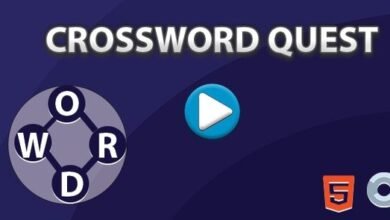 Crossword Quest HTML5 Game