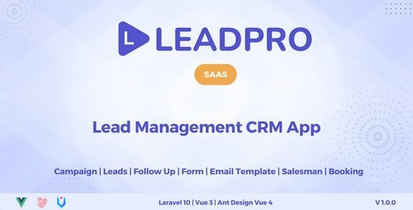 LeadPro SAAS Lead and Call Center Management CRM Script