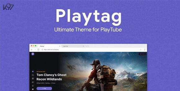 Playtag The Ultimate PlayTube Theme