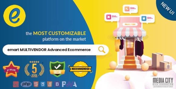 emart Laravel Multi-Vendor eCommerce Advanced CMS Nulled Script