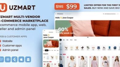 UzMart Multi-Vendor Ecommerce Marketplace Mobile App