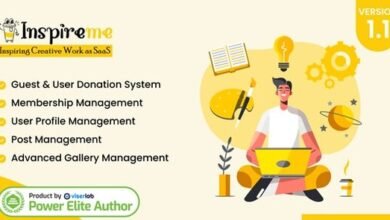 InspireMe Inspiring Creative Work as SaaS Script