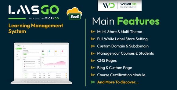 LMSGo SaaS Learning Management System Nulled