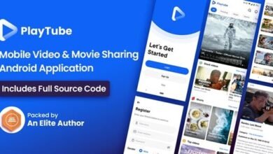 PlayTube Mobile Video Movie Sharing Android Native Application
