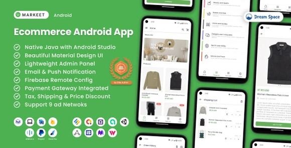 Markeet Ecommerce Android App Source Code