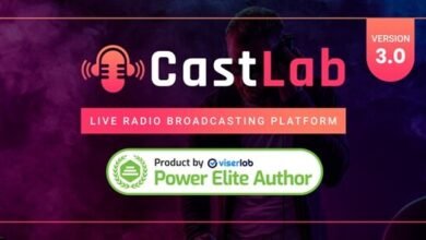 CastLab Live Radio Broadcasting Platform Nulled