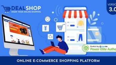 DealShop Online Ecommerce Shopping Platform Script