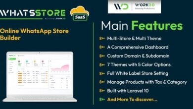 WhatsStore SaaS Online WhatsApp Store Builder Nulled