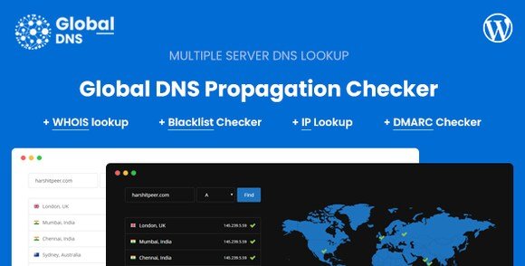 Global DNS Propagation Checker WHOIS Lookup WP Plugin