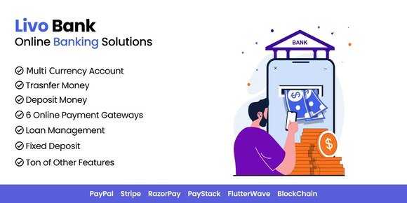 Livo Bank Complete Banking System Nulled Script