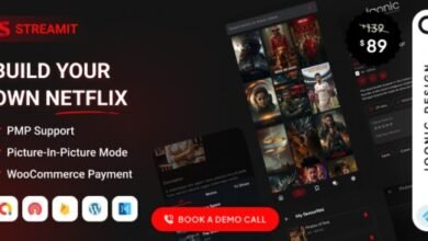 Streamit Movie TV Show Video Streaming Flutter App with WordPress