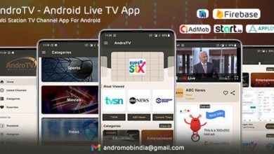 AndroTV Android Multiple TV Channels App Live Streaming