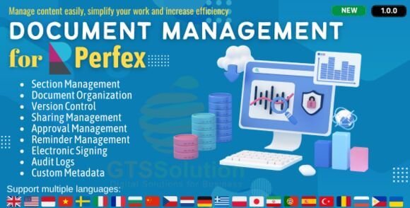 Document Management Module for Perfex CRM Addon