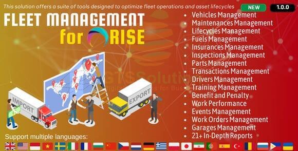 Fleet Management Plugin for RISE CRM Addon