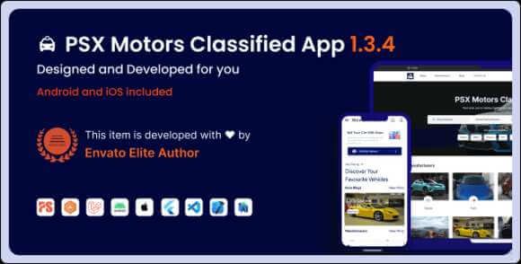 Motors Classified Apps Website and Admin Panel for Car Dealership