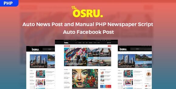 Osru Auto News Post and Manual PHP Newspaper Script