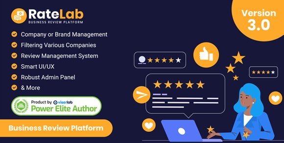 RateLab Business Review Platform Nulled Script