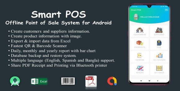 Smart POS Offline Point of Sale System for Android Source