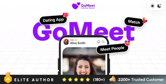 GoMeet Complete Social Dating Mobile App
