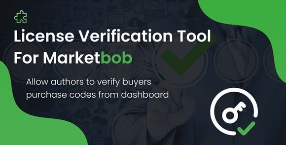 License Verification Tool for Marketbob Addon