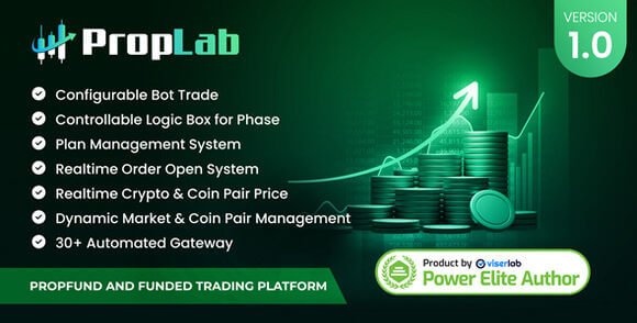 PropLab PropFund and Funded Trading Platform Nulled