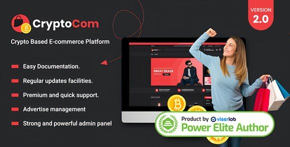 Crypto Com Crypto Based Ecommerce Shopping Nulled