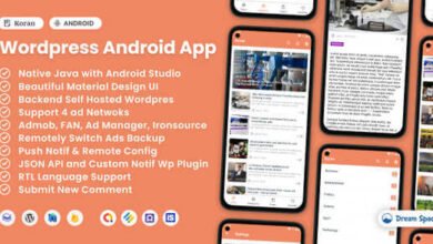 Koran WordPress Android Application Source