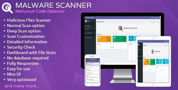 Malware Scanner Website Files Scanner Nulled Script