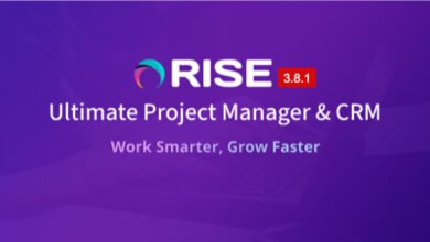 RISE Ultimate Project Manager and CRM Nulled