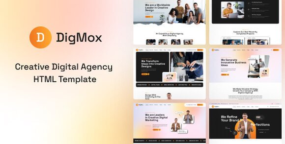 Digmox Digital Agency HTML Template