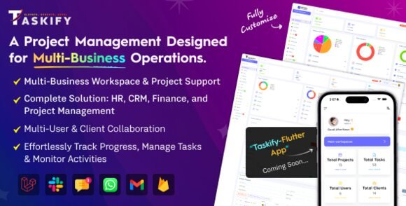 Taskify Project Management Task Management and Productivity Tool