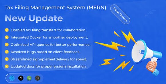 Taxstick Tax Filing Management System MERN Script
