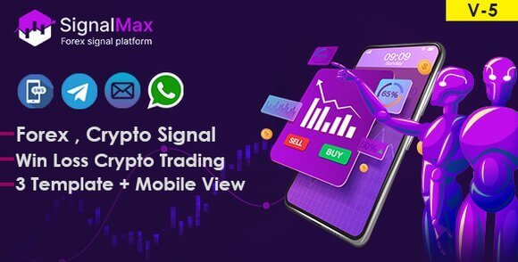 SignalMax Trading and Forex Crypto Signal Notifier Subscription Script