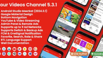 Your Videos Channel App Source Code