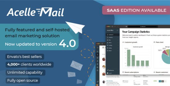 Acelle Email Marketing Web Application Nulled Script