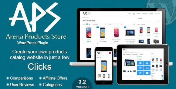Arena Products Store WordPress Plugin Download
