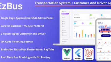 EZBus Transportation Management Solution Flutter Apps and Admin