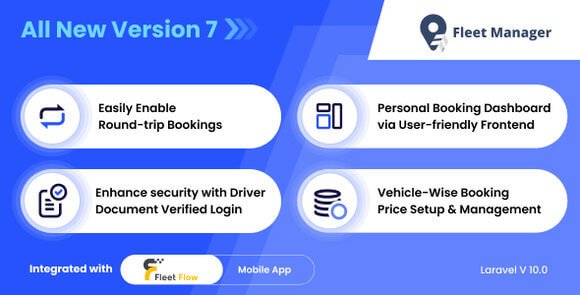 Fleet Manager Vehicle Management and Booking Nulled Script