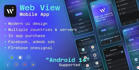 Flutter Webview Web to App Converter Source