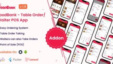 FoodBank Table Order Waiter Point of Sale POS App Source