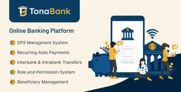 TonaBank Online Banking Platform Script